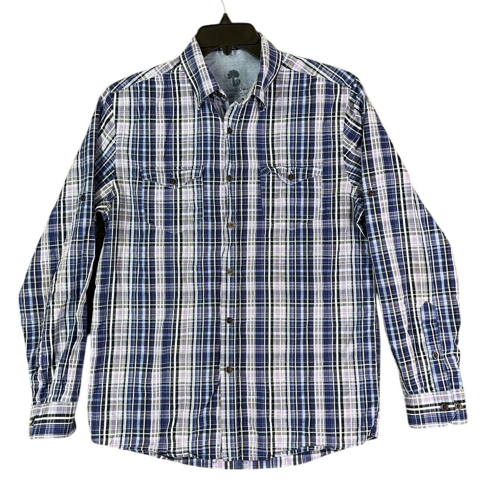 Ocean and Coast Coastal Shirt Men M Casual Outdoor Core Convertible Style‎ Top